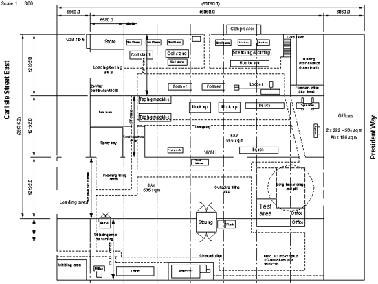 Maintenance Building Floor Layout Plans